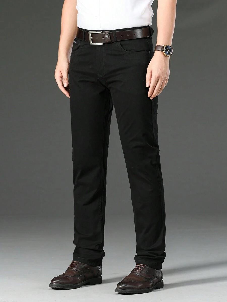 czarne spodnie jeans