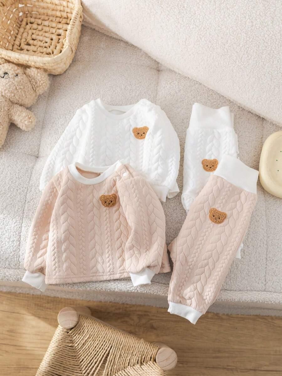 komplet spodnie bluzka 2-pack