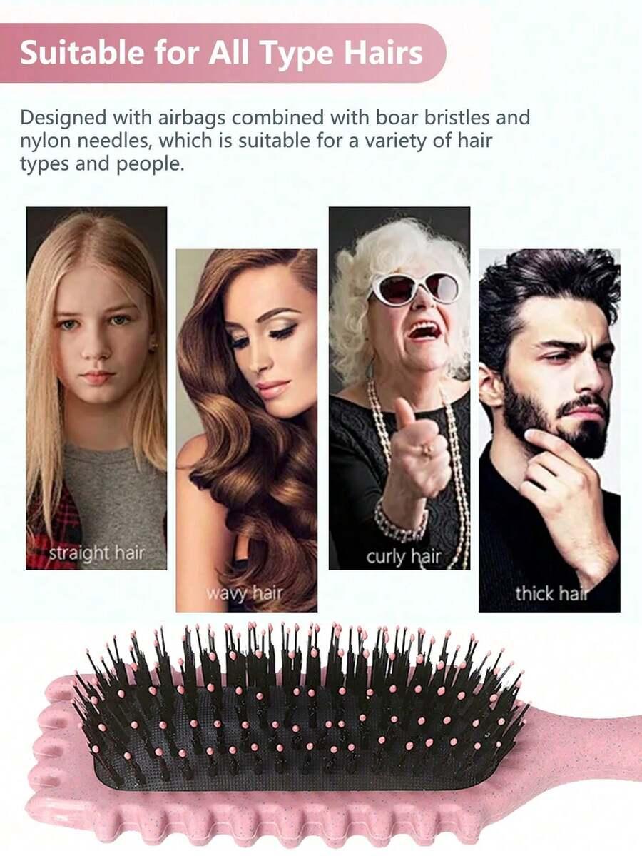 RÓŻOWA SZCZOTKA DO WŁOSÓW