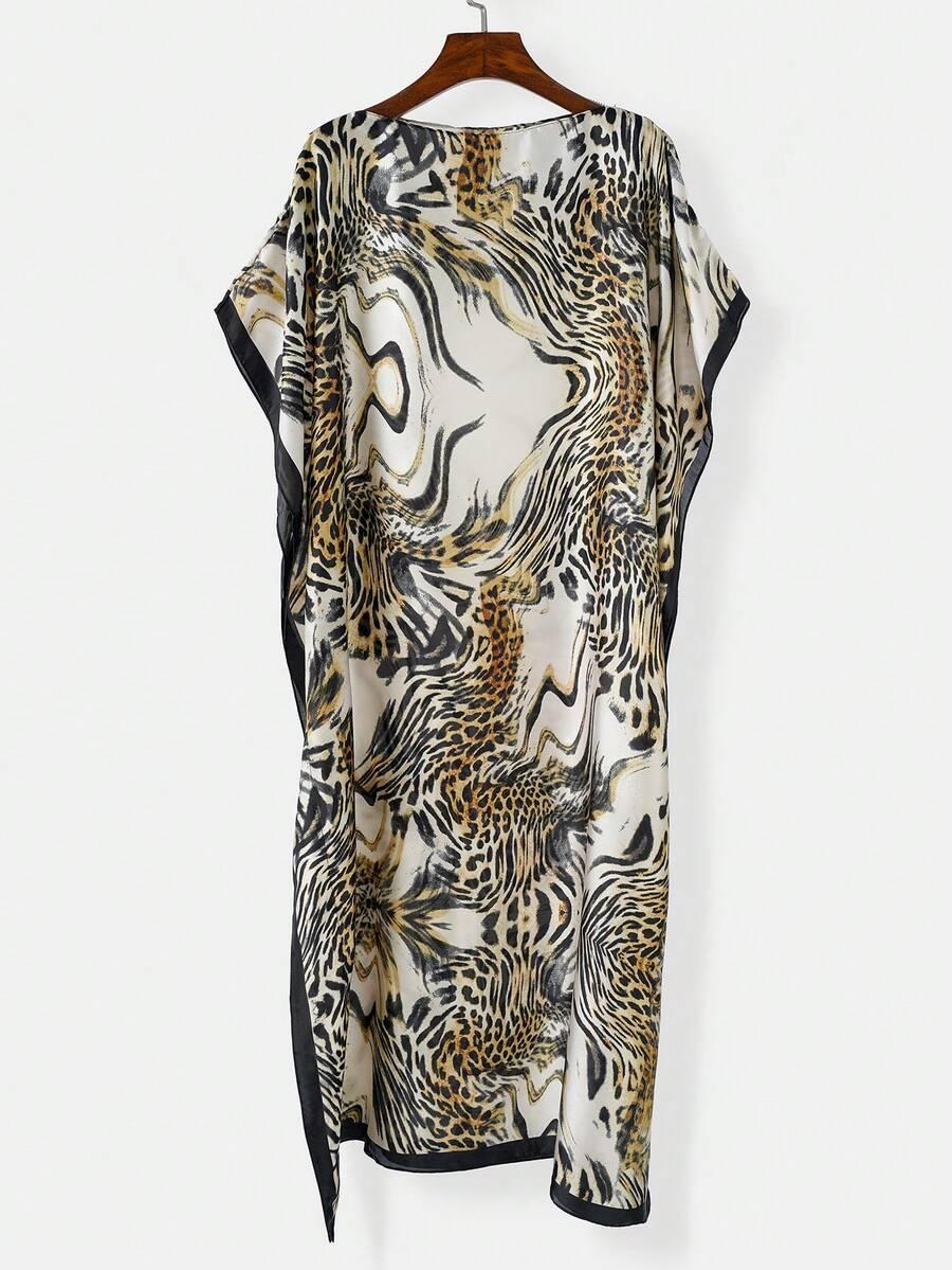 narzutka animal print
