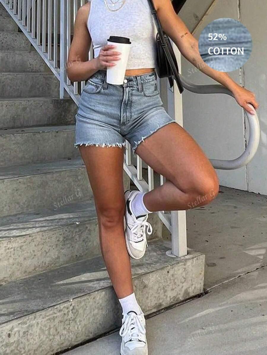NIEBIESKIE SPODENKI JEANS