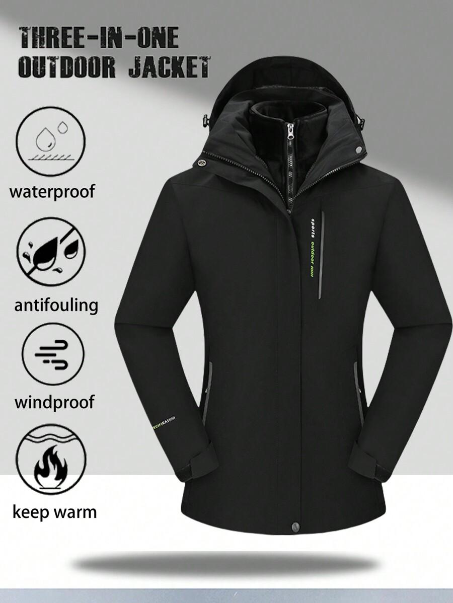 CZARNA KURTKA SOFTSHELL