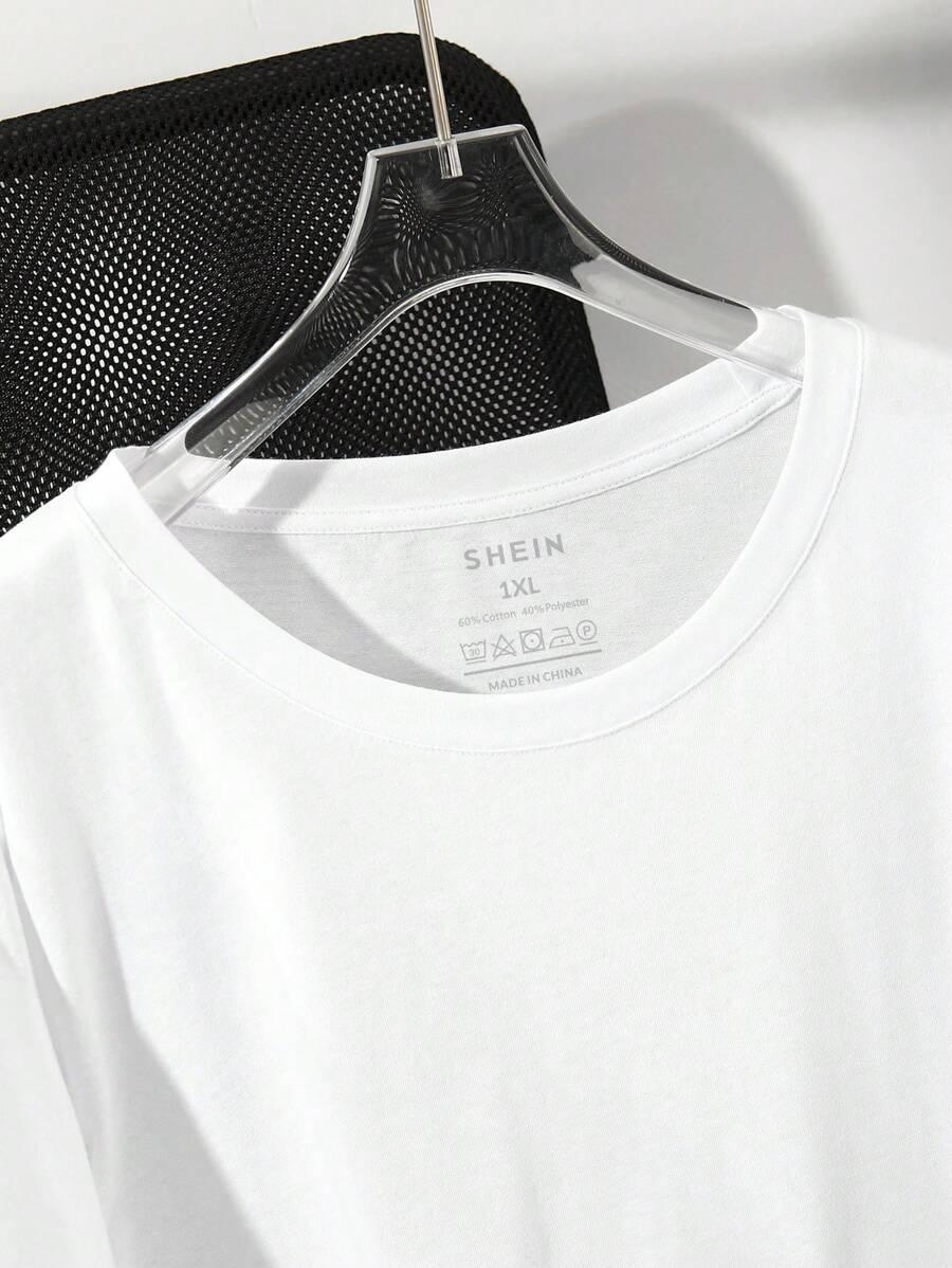 T-SHIRT OKRĄGŁY DEKOLT 2-PACK