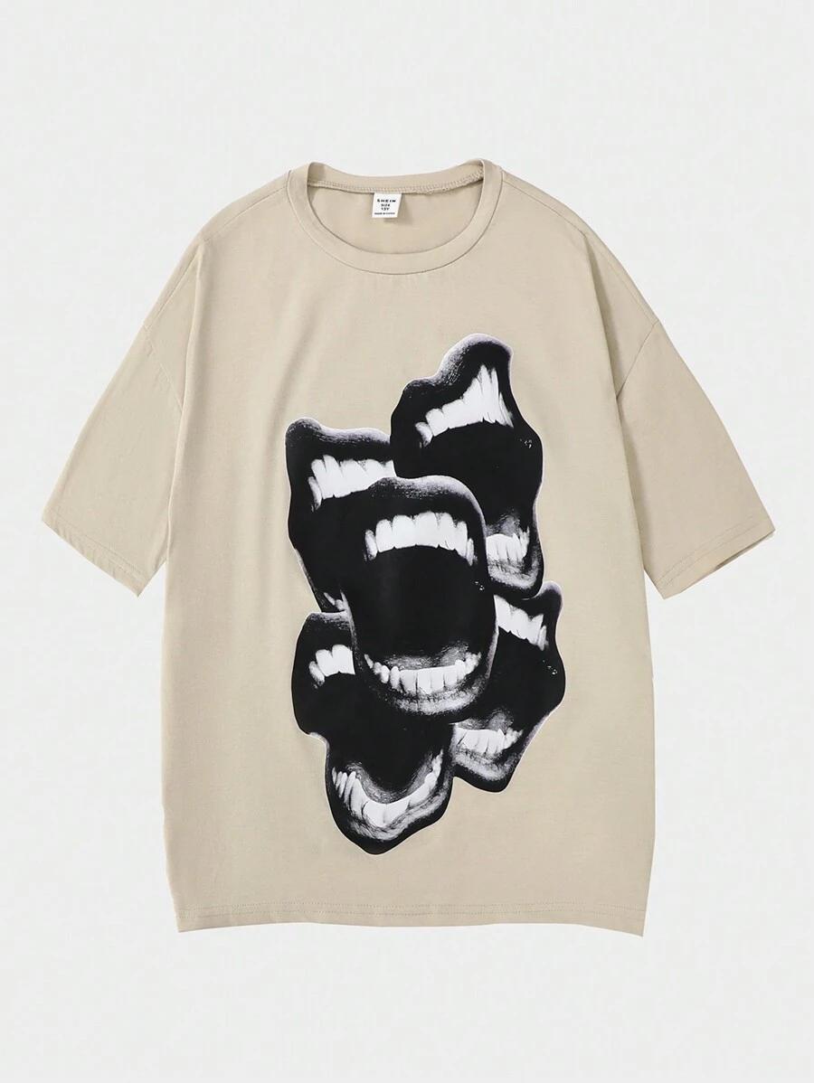 T-SHIRT Z NADRUKIEM 