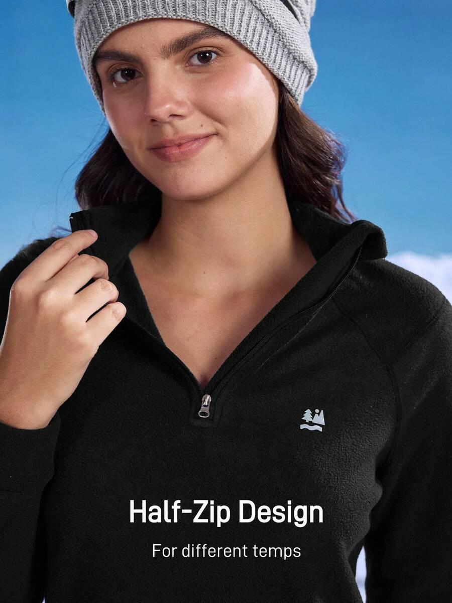 czarny sweter polar