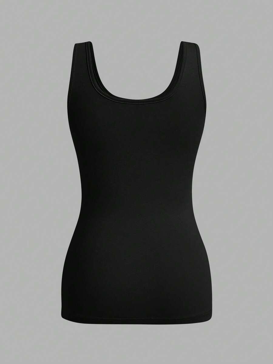 CZARNY TOP BOKSERKA 3-PACK