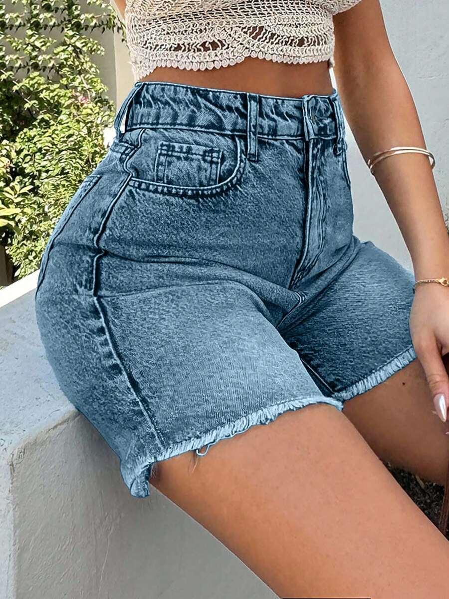 spodenki jeans kieszenie