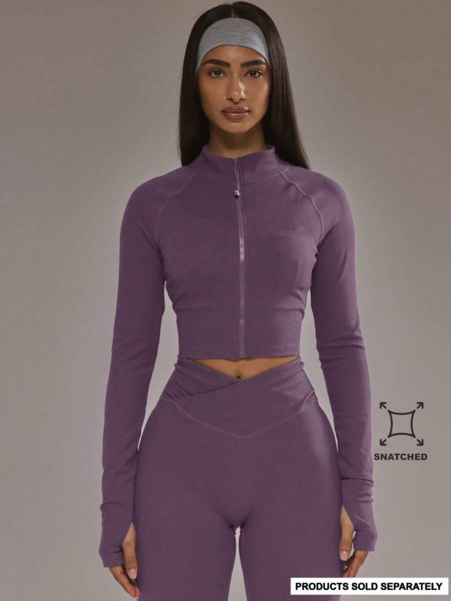 BLUZA SPORTOWA Z ZAMKIEM