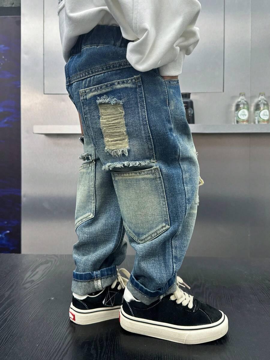 spodnie jeans kieszenie