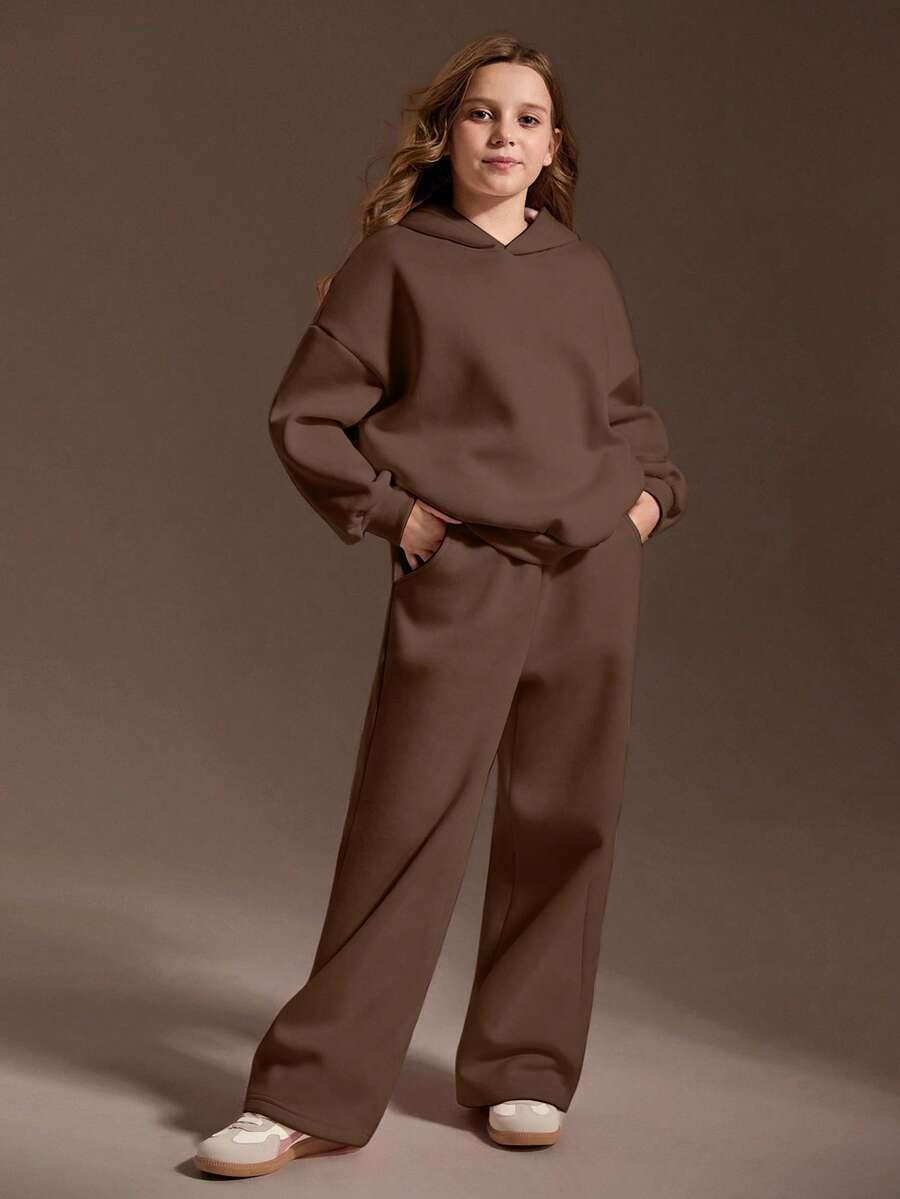 BLUZA SPODNIE KOMPLET DRESOWY 
