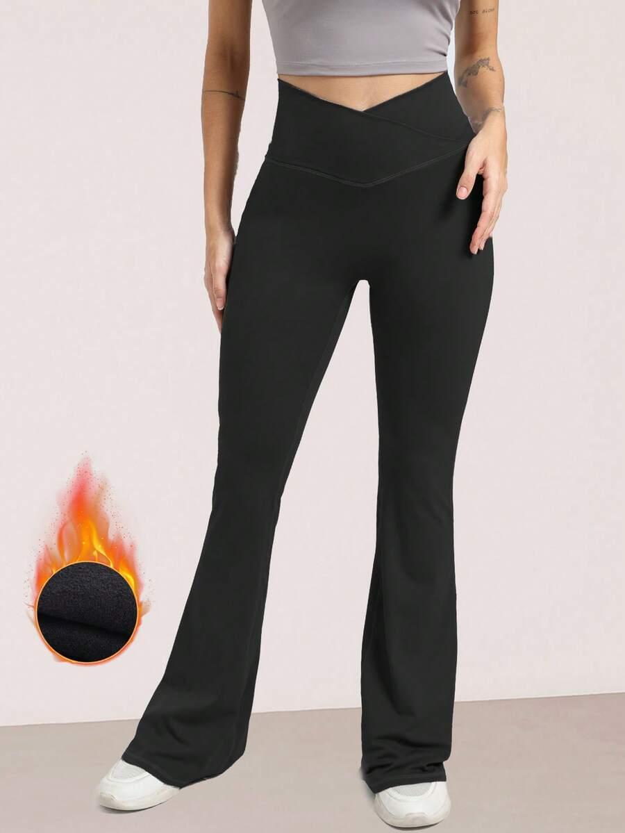 czarne klasyczne legginsy 