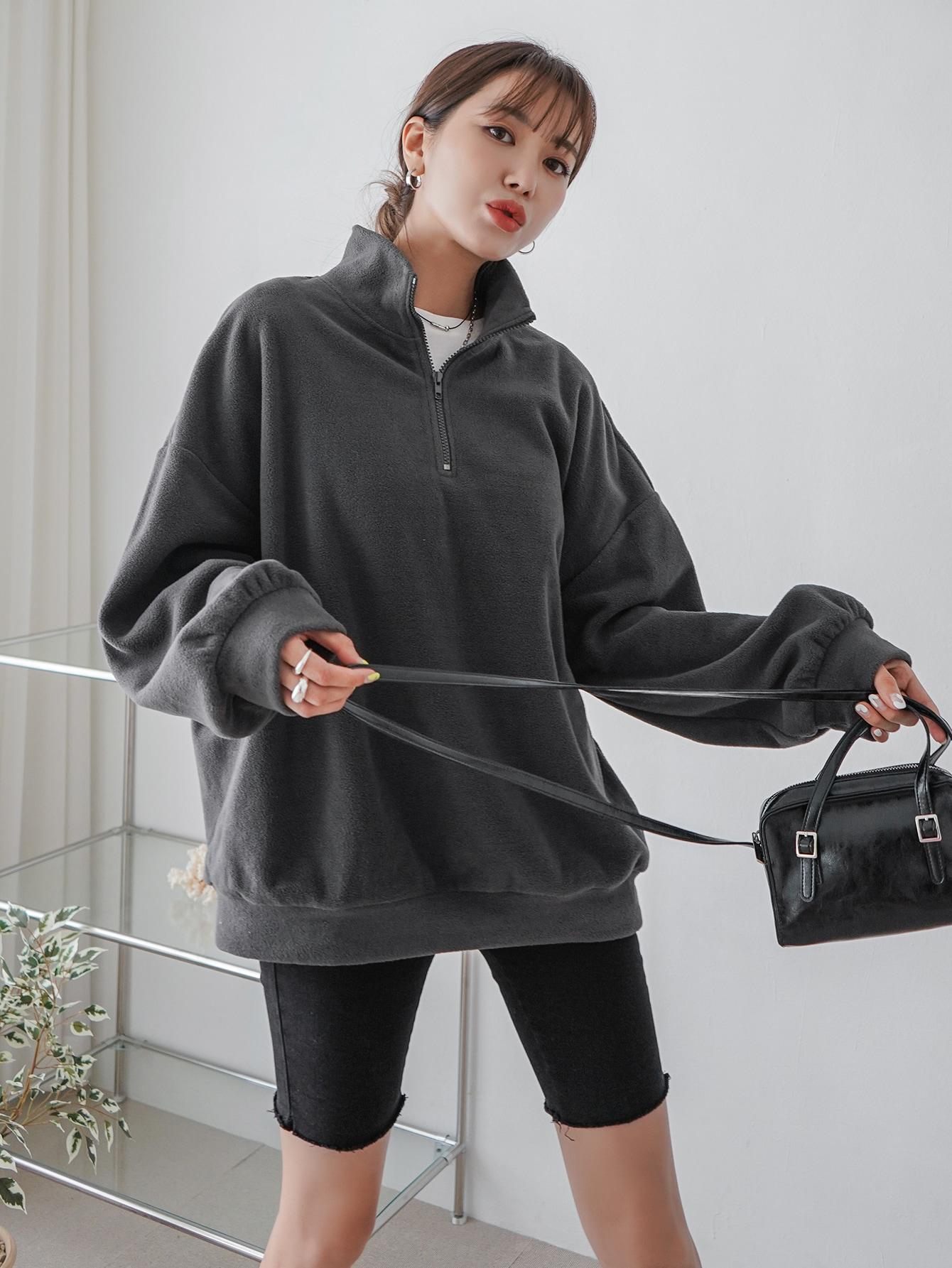 BLUZA OVERSIZE POLAR