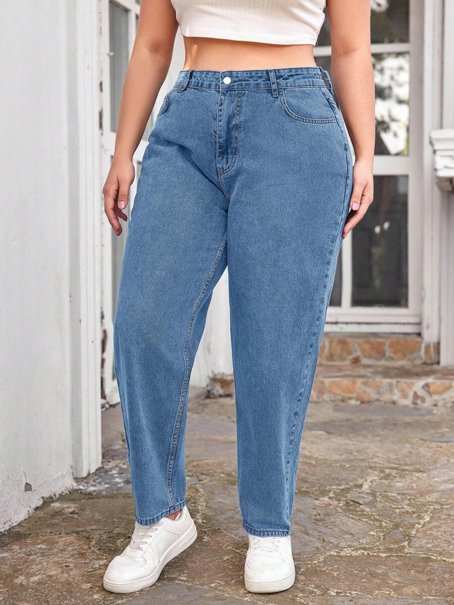NIEBIESKIE SPODNIE JEANS