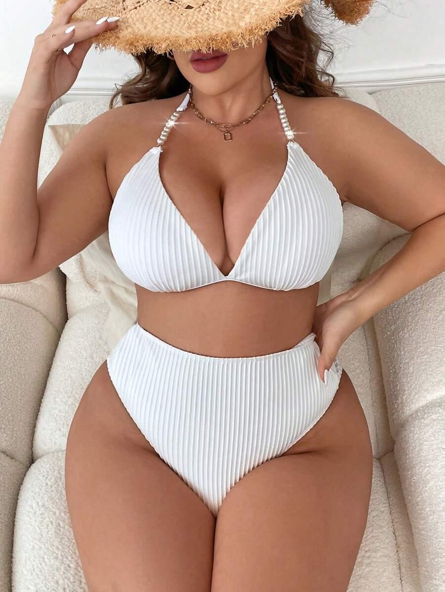 biała GÓRA OD BIKINI 