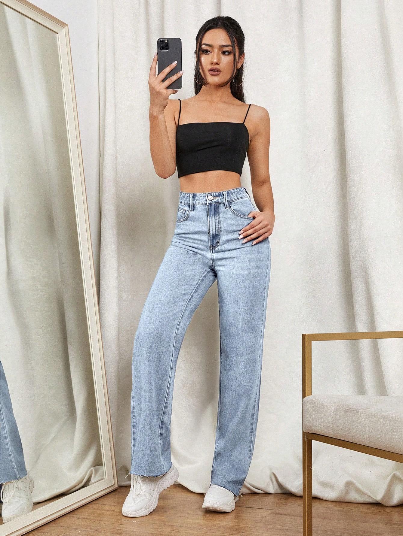 NIEBIESKIE SPODNIE JEANS 
