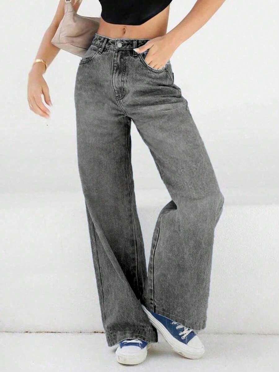 DAMSKIE JEANSY RETRO