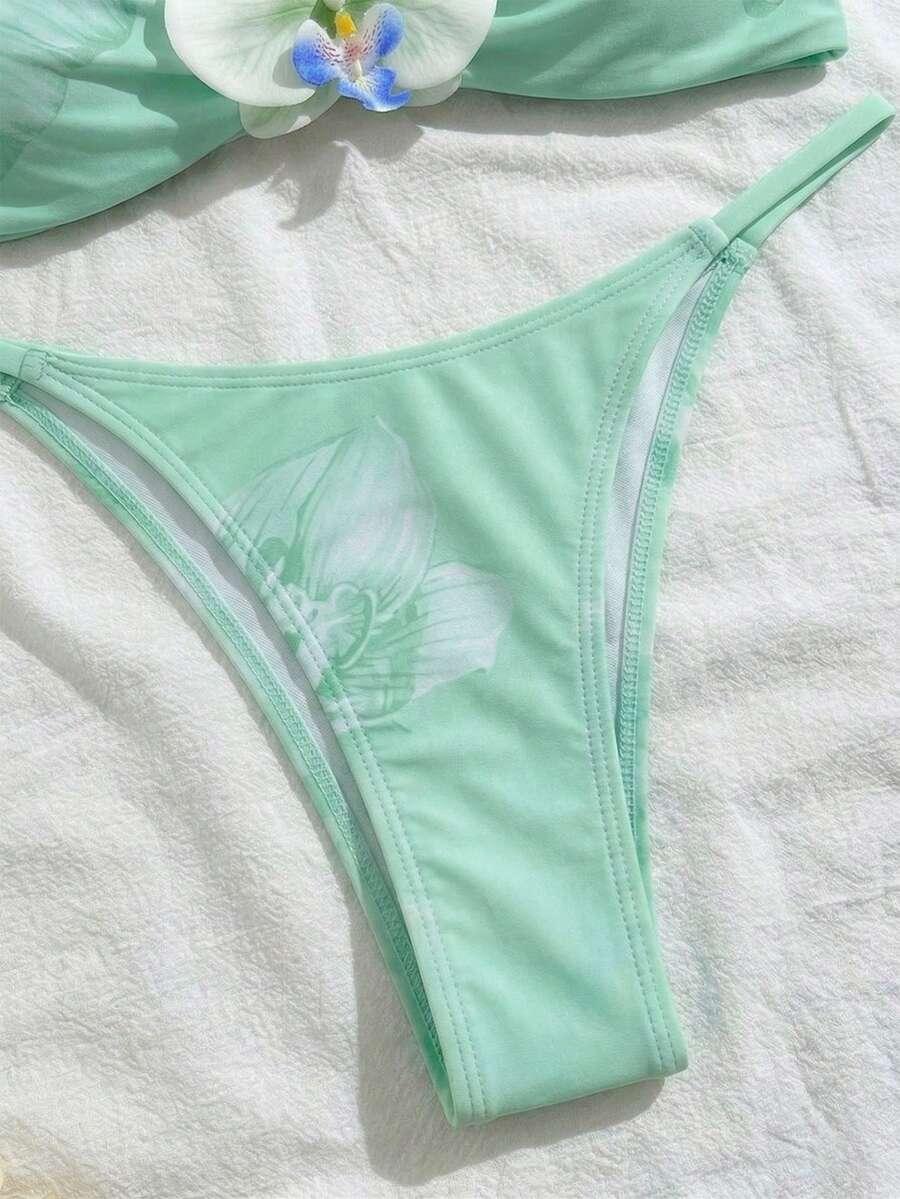 KOMPLET DWUCZĘŚCIOWY STRÓJ KĄPIELOWY SARONG