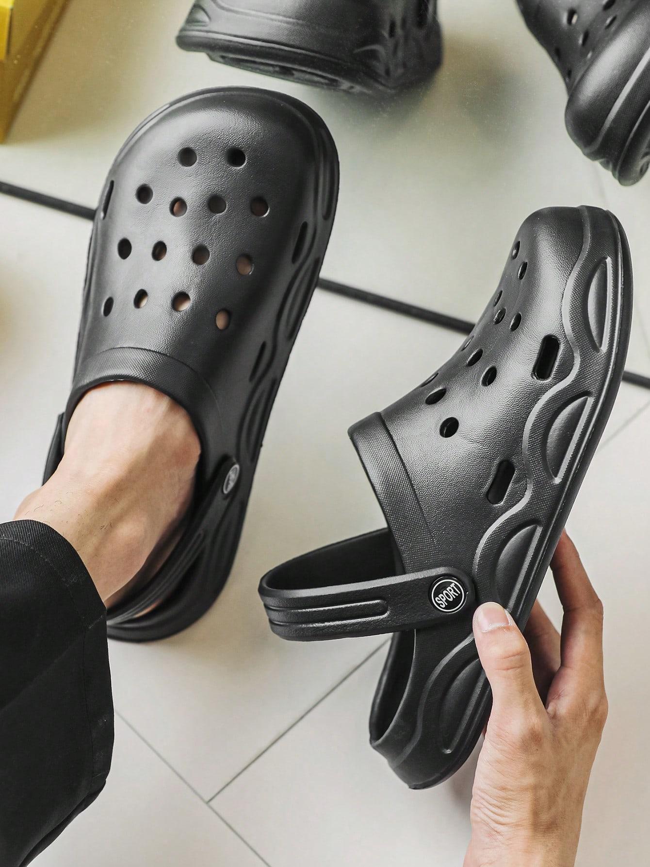 CZARNE KLAPKI CASUAL 