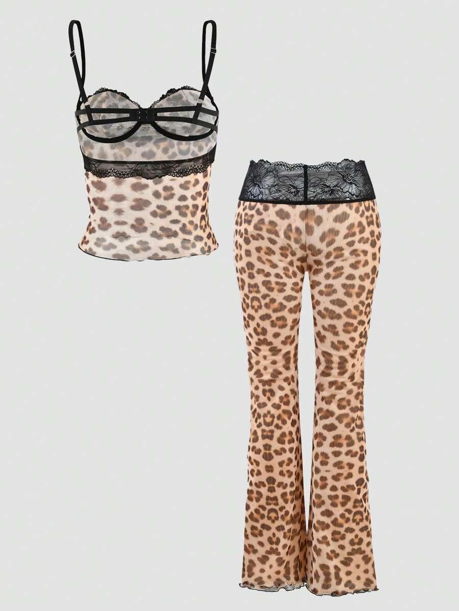 SPODNIE ANIMAL PRINT