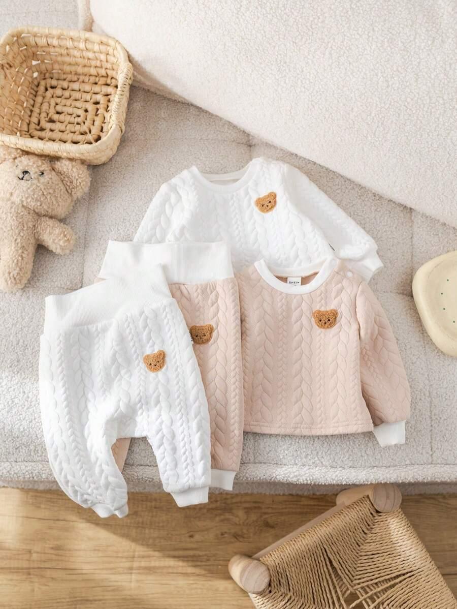 komplet spodnie bluzka 2-pack