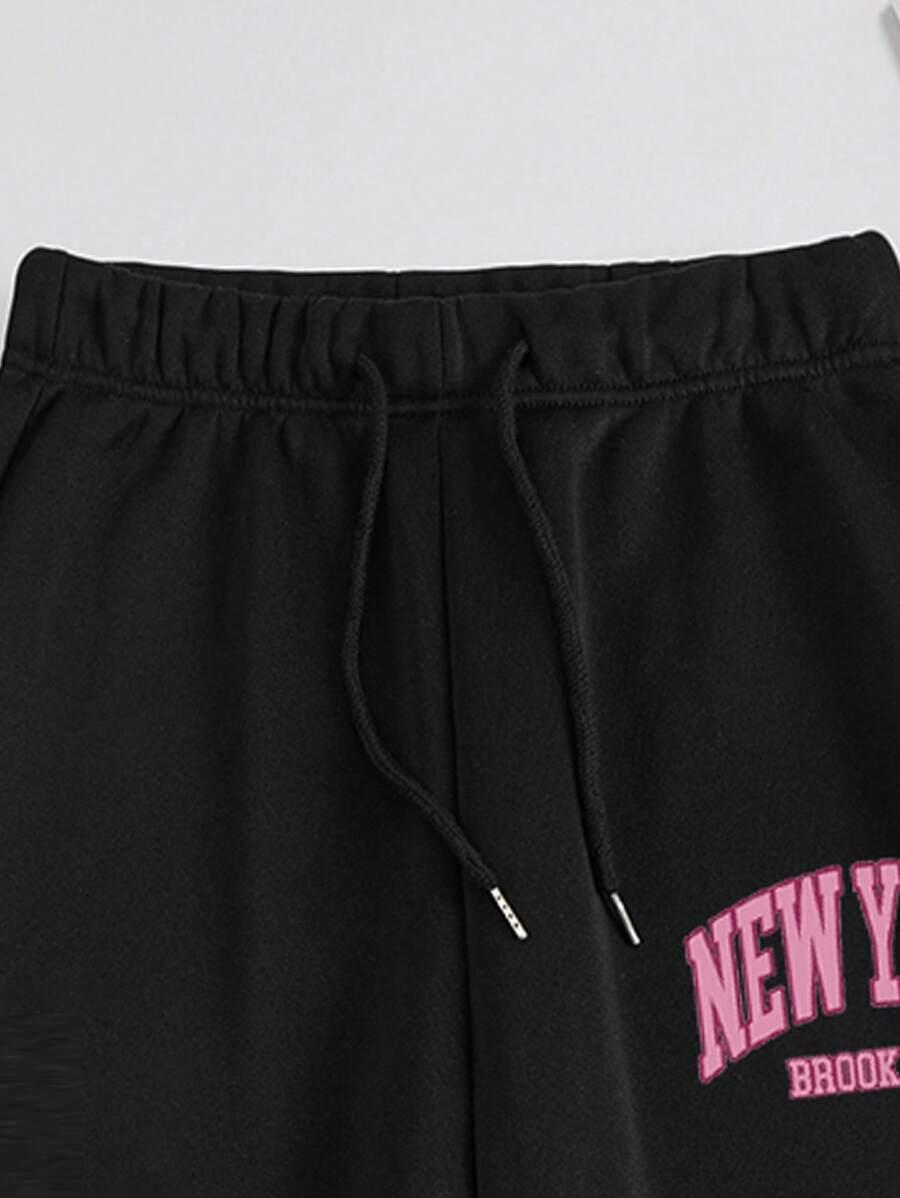 KOMPLET DRESOWY BLUZA SPODNIE NEW YORK