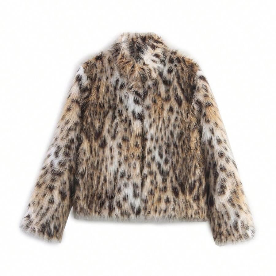 sztuczne futro animal print