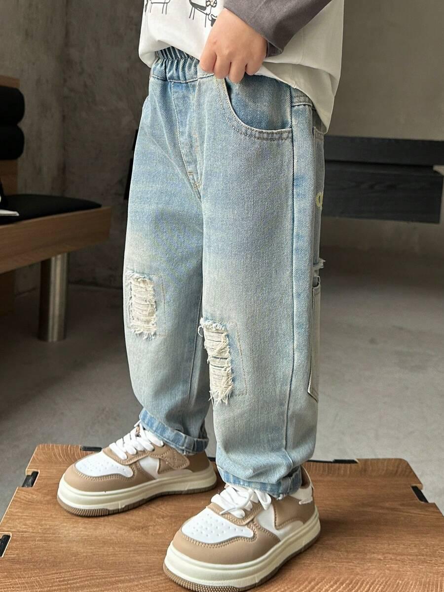 SPODNIE JEANS CASUAL 
