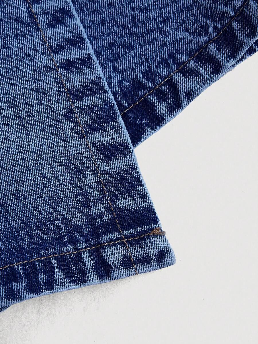 NIEBIESKI KOMBINEZON JEANS