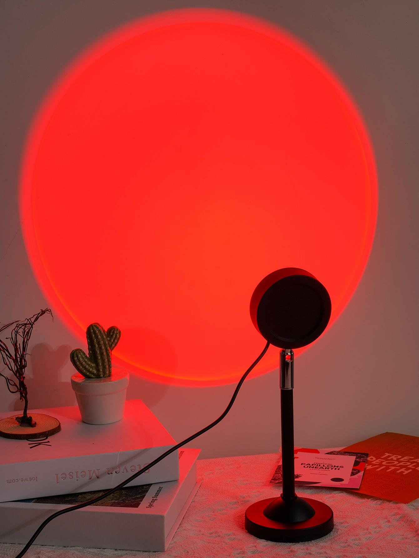czarna lampka nocna