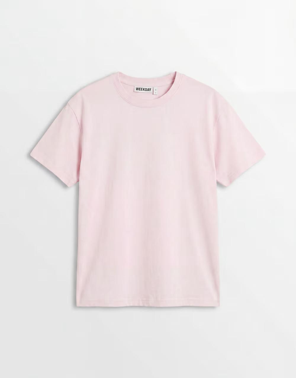 RÓŻOWY T-SHIRT PRINT