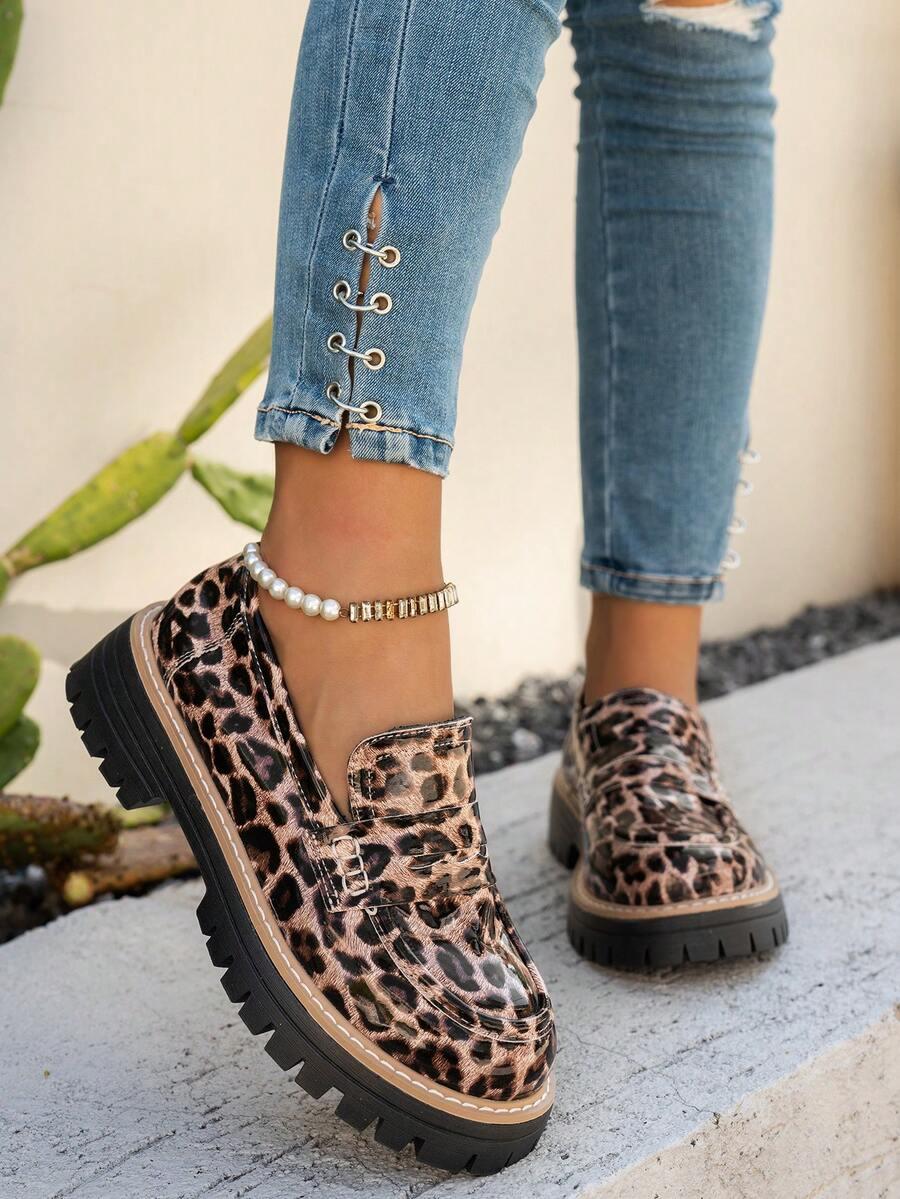 mokasyny animal print