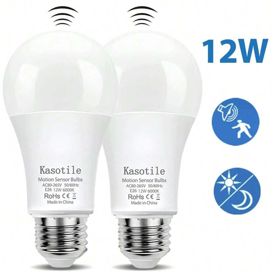 żarówka z czujnikiem ruchu 2-pack