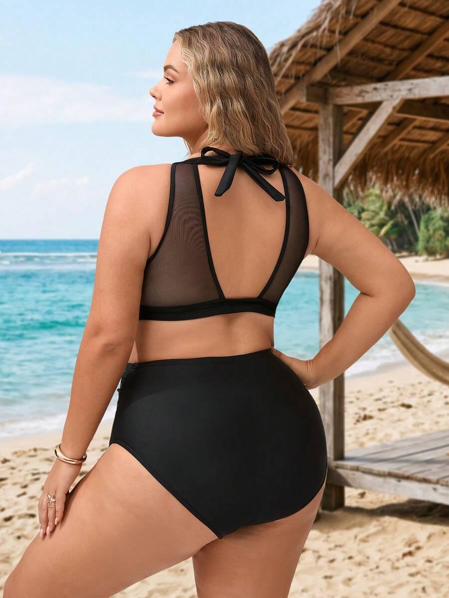 czarny dół od bikini 