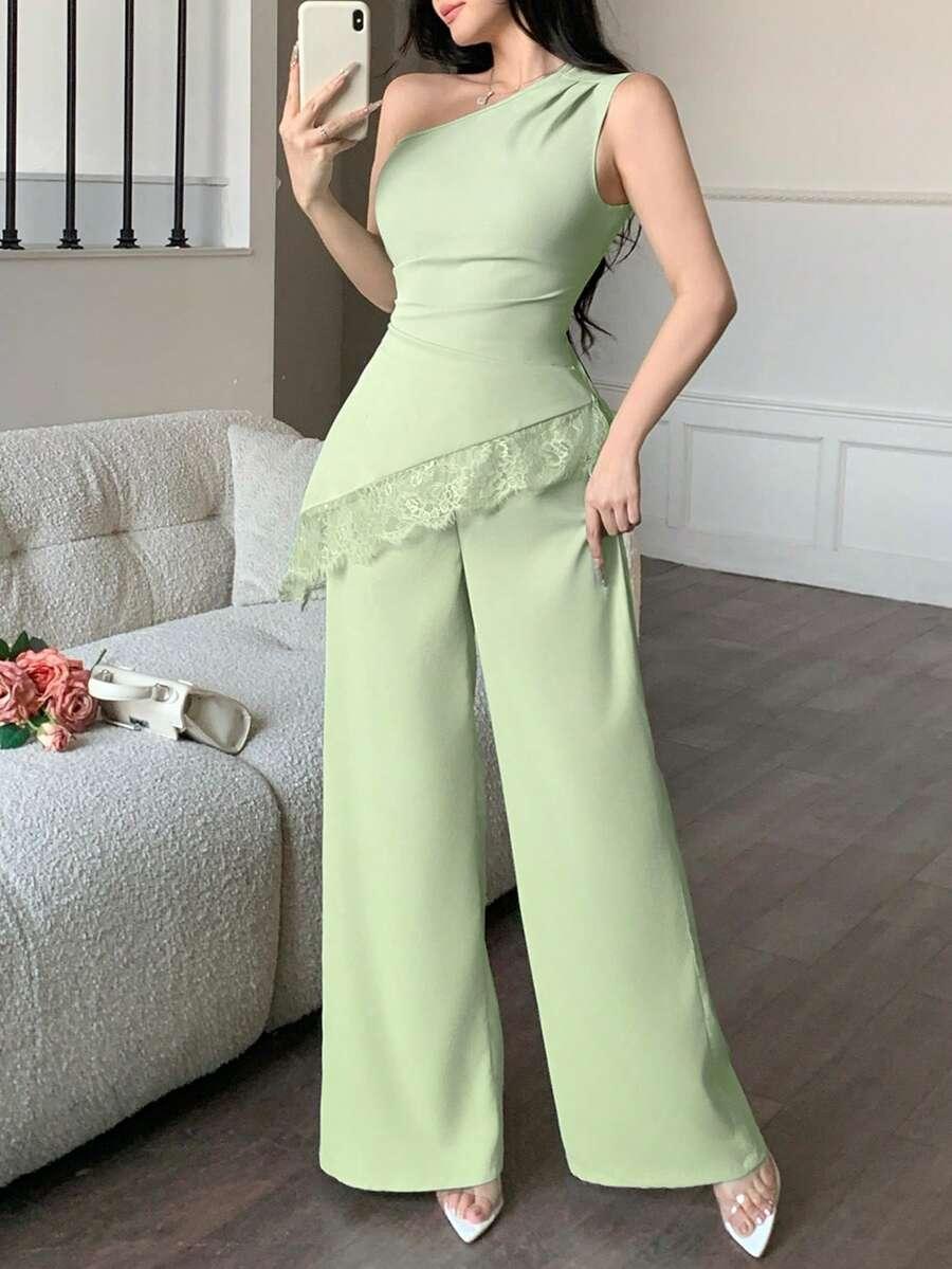 zielone spodnie casual
