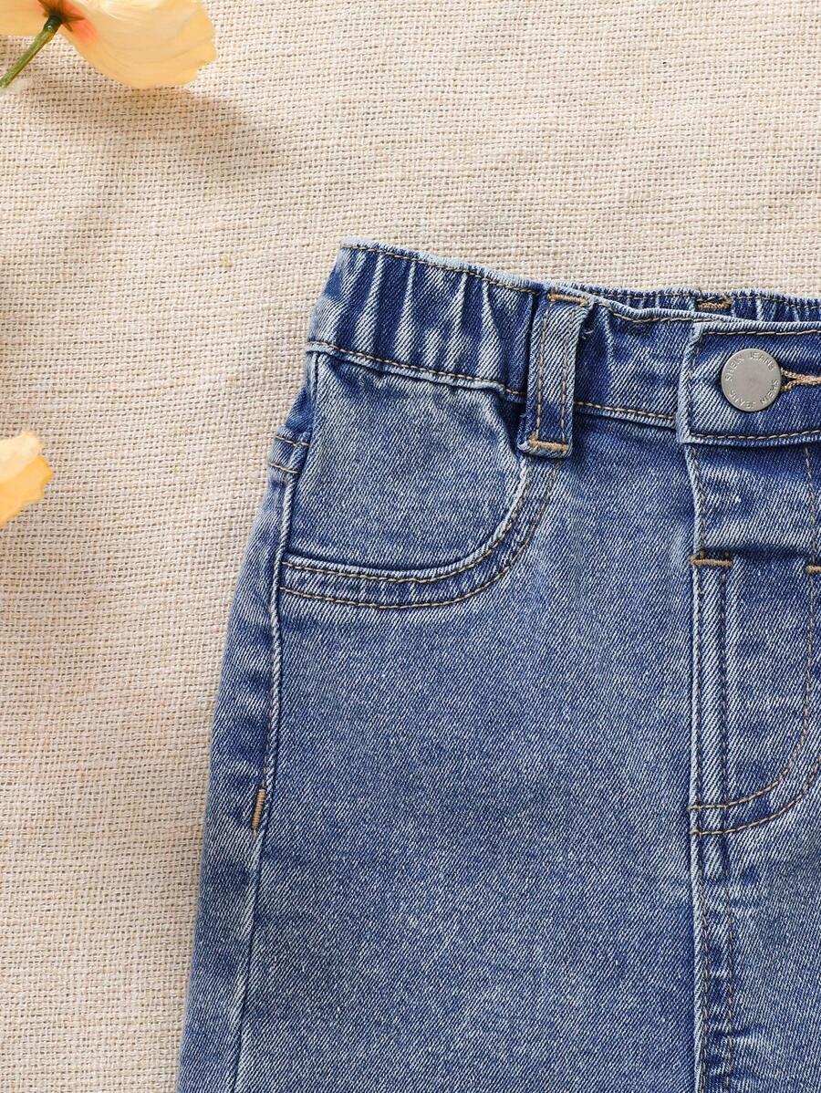 PROSTE SPODNIE JEANS