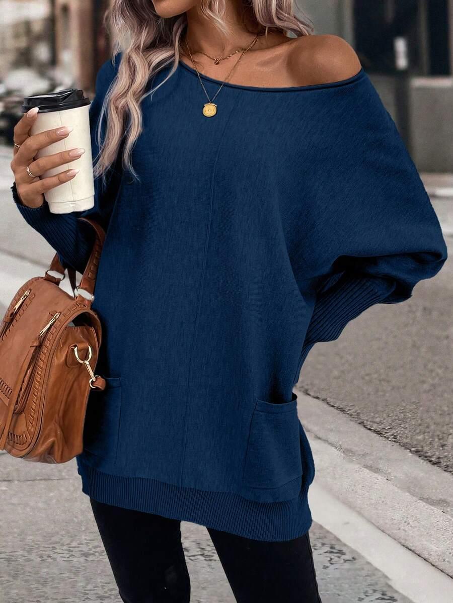 SWETER DAMSKI OVERISZE 