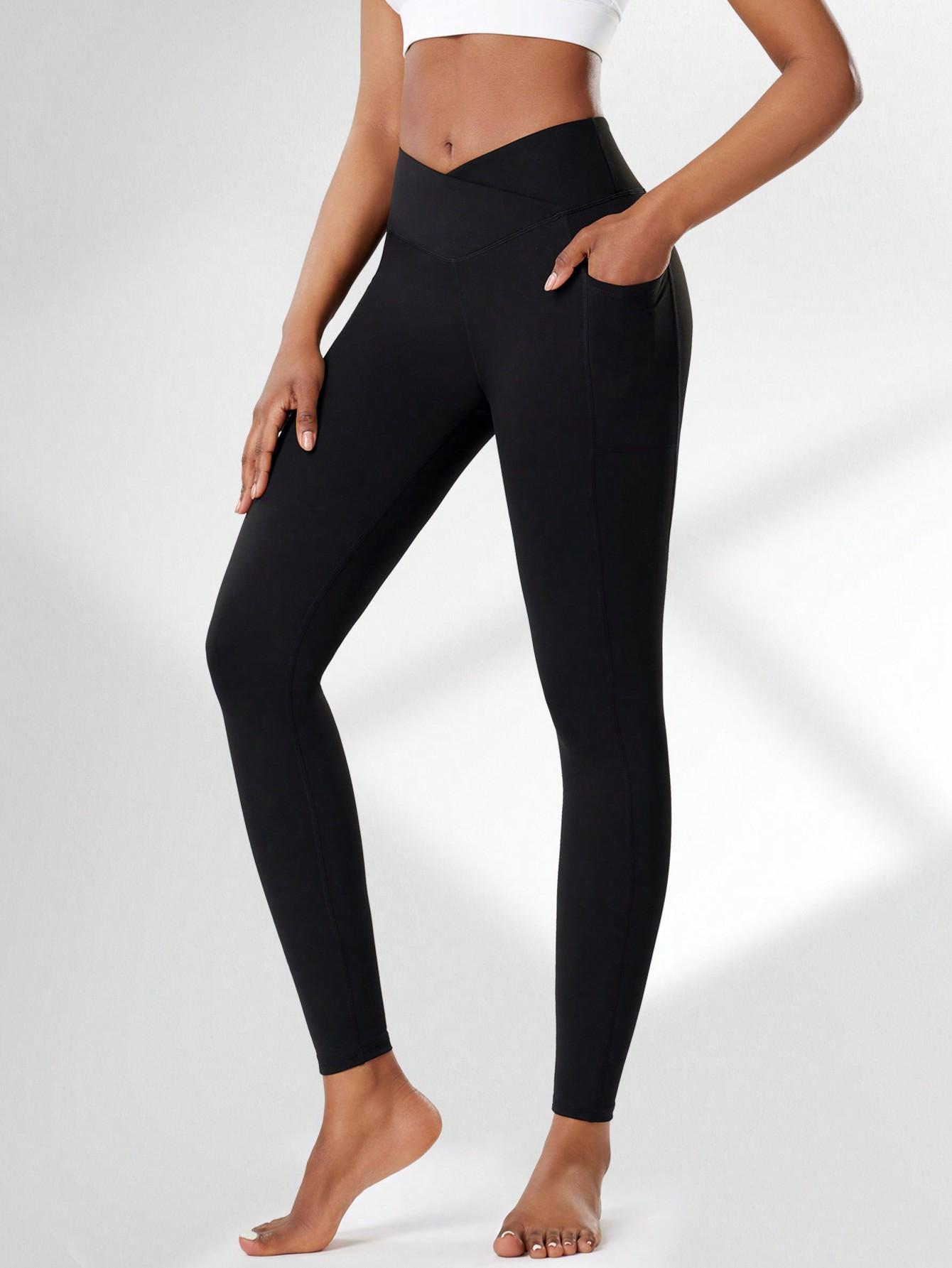 CZARNE LEGGINSY CASUAL