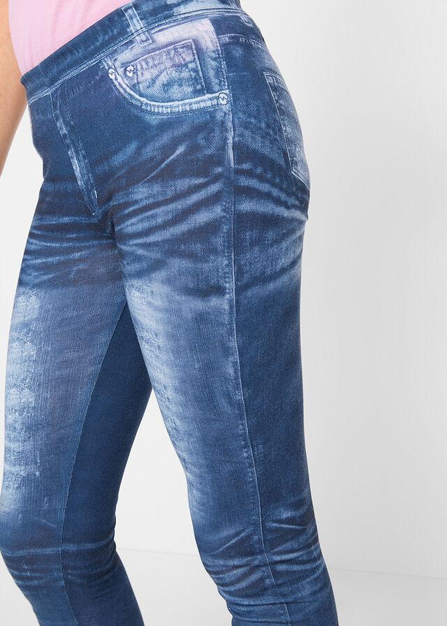 LEGGINSY DZIEWCZĘCE W OPTYCE DENIMU
