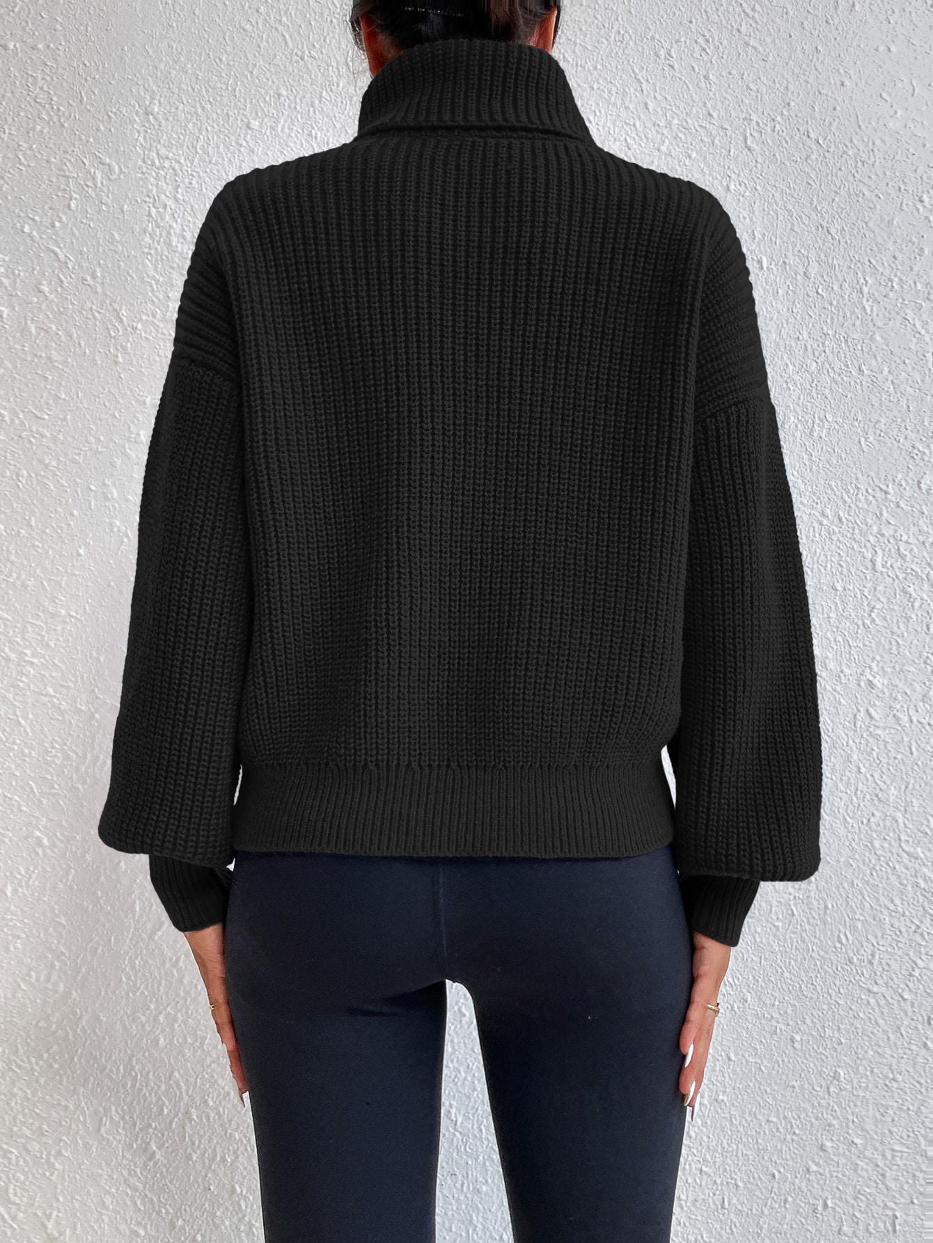 CZARNY SWETER GOLF