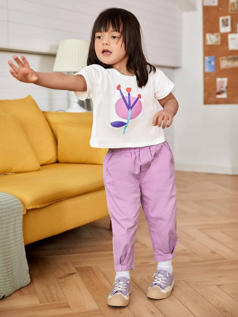 biały t-shirt nadruk