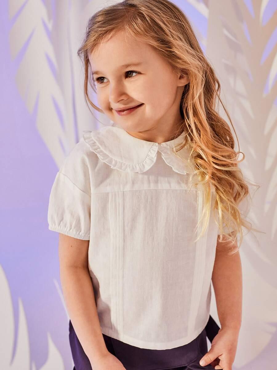 kremowa BLUZKA KOŁNIERZYK