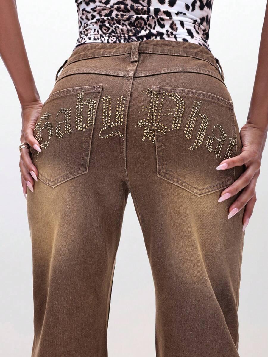 proste spodnie jeans