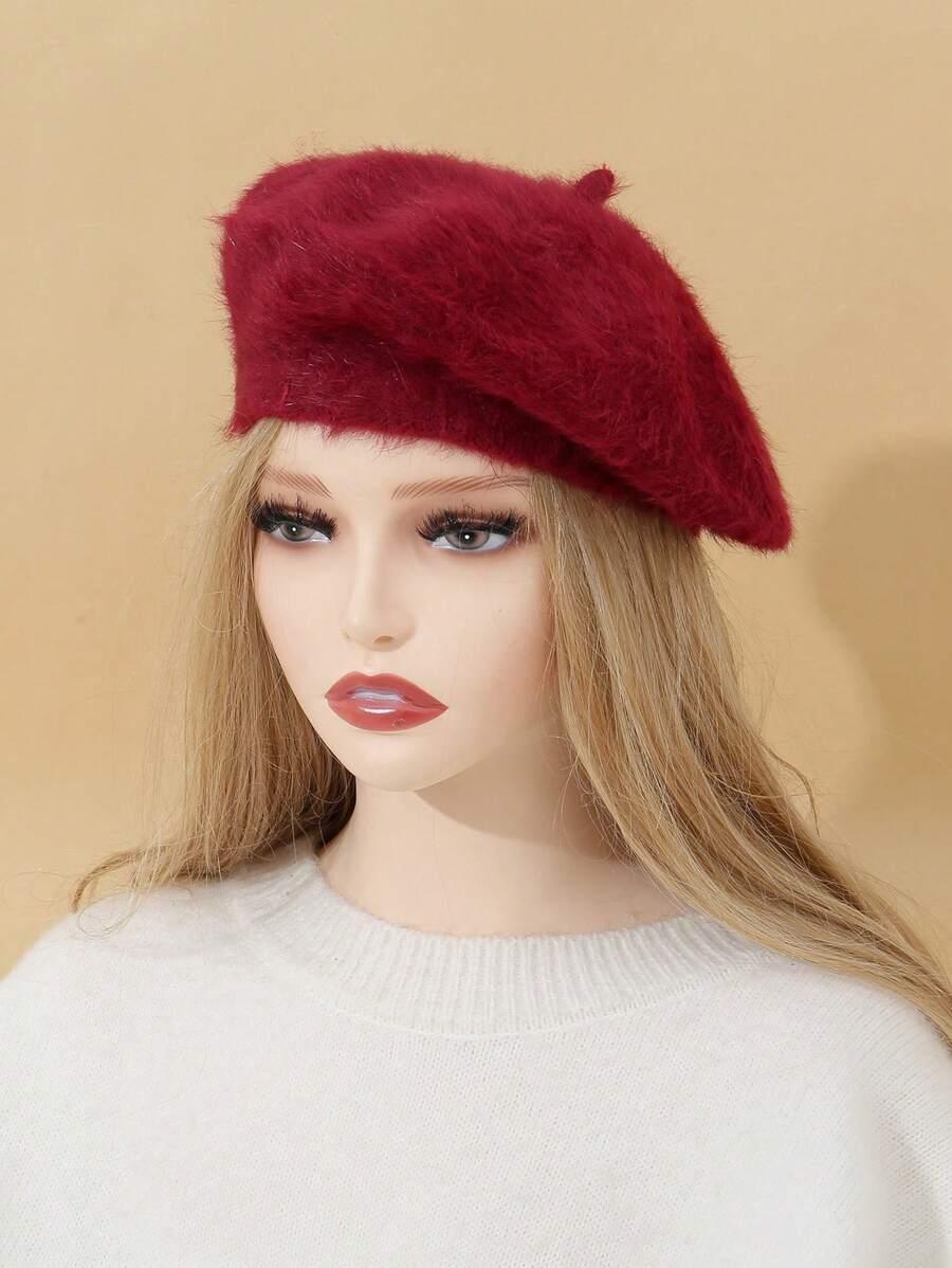 CZERWONA CZAPKA BERET