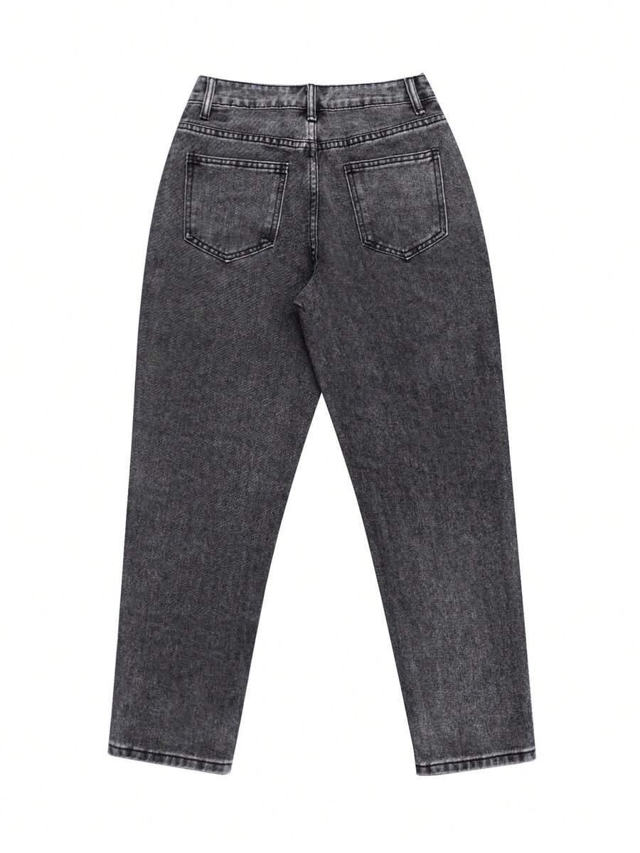 SZARE JEANSY CASUAL