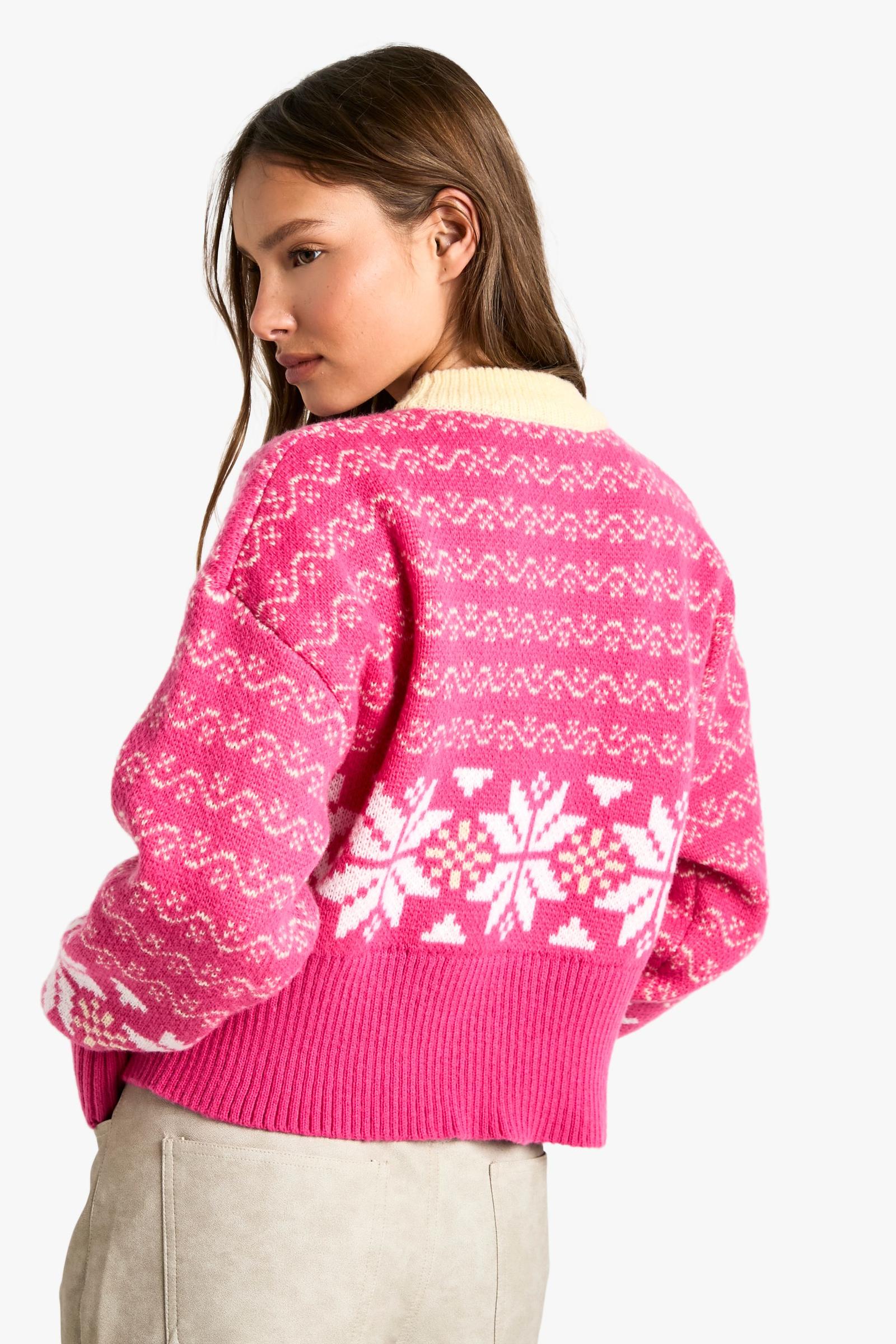 SWETER DAMSKI W NORWESKI WZÓR
