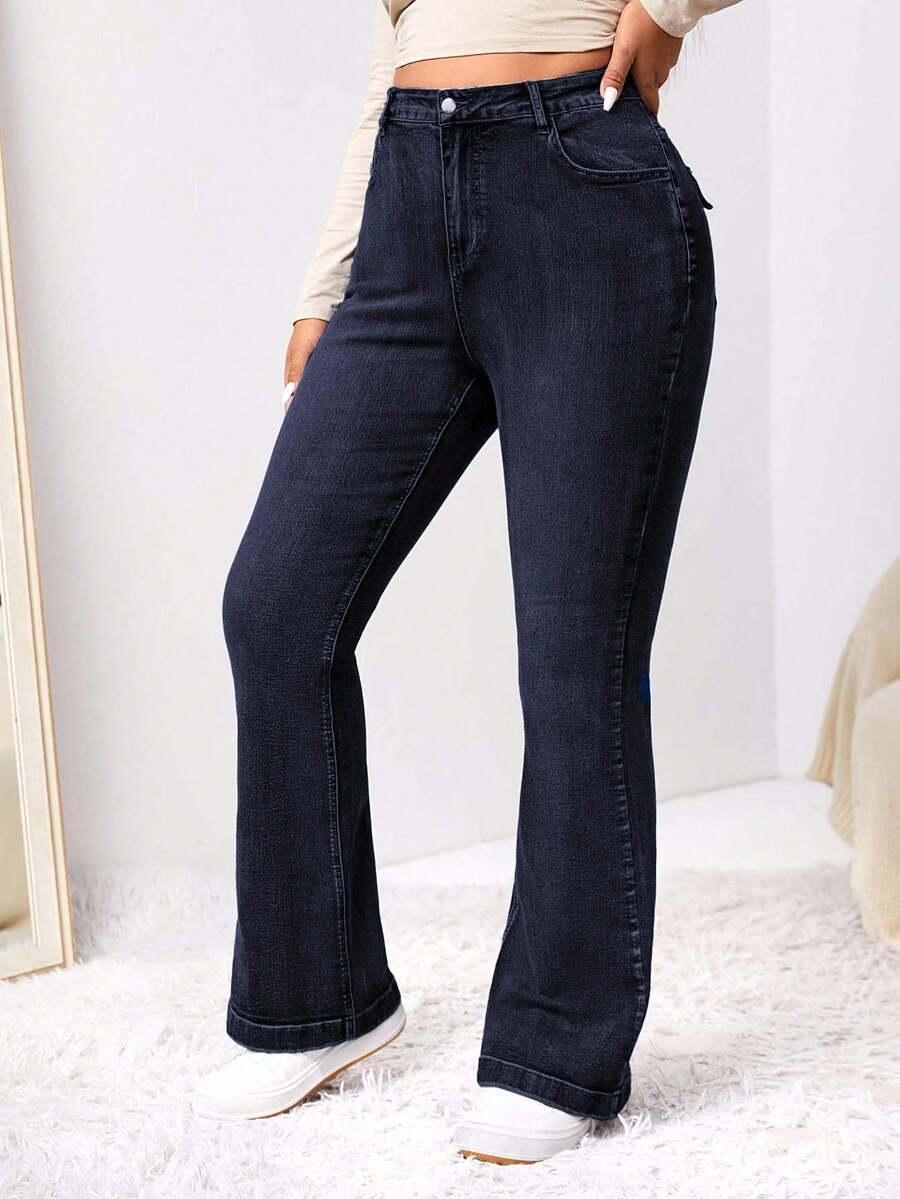 SPODNIE JEANS WYSOKI STAN