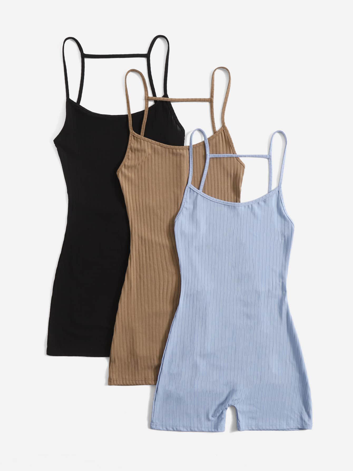 krótki kombinezon 3-pack