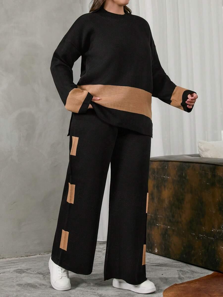CZARNY SWETER CASUAL 
