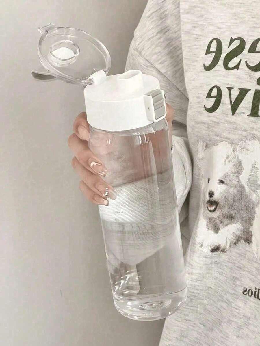PRZEZROCZYSTY BIDON Z ZAMKNIĘCIEM
