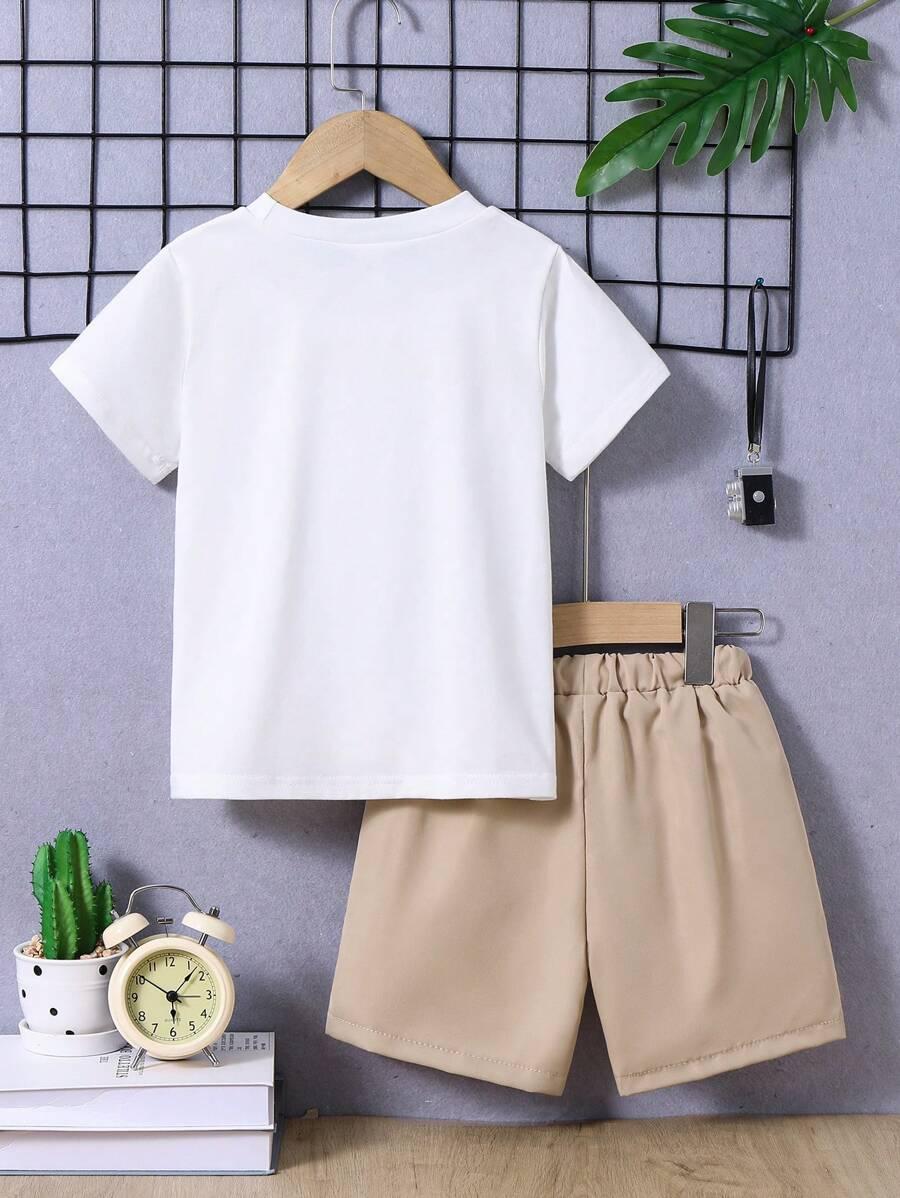 biały t-shirt nadruk